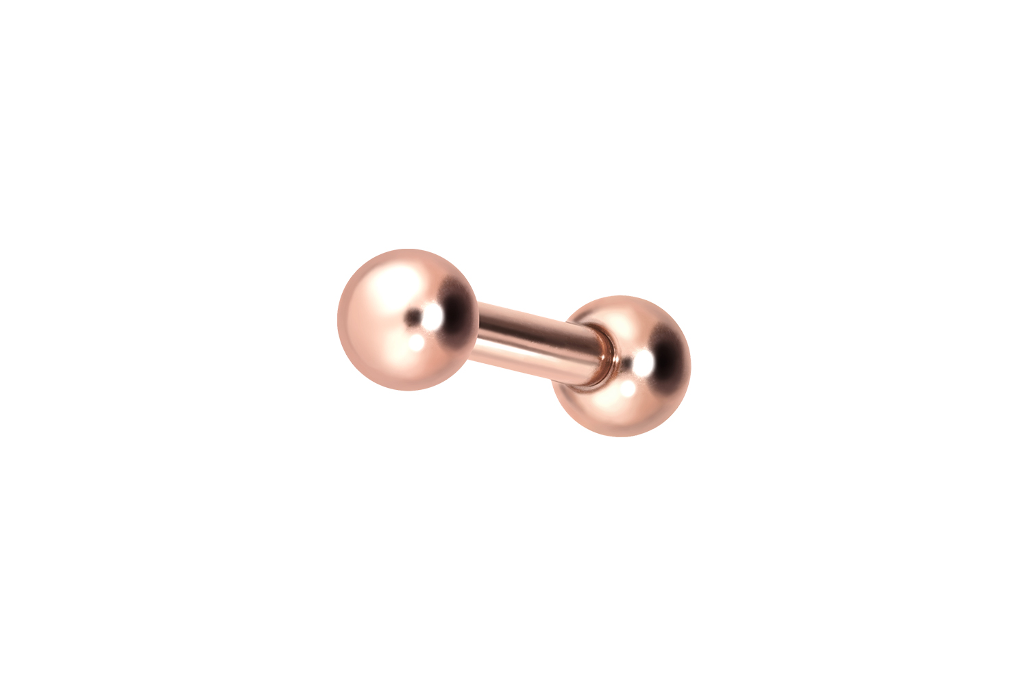 Titan Ohrpiercing mit Innengewinde KUGEL